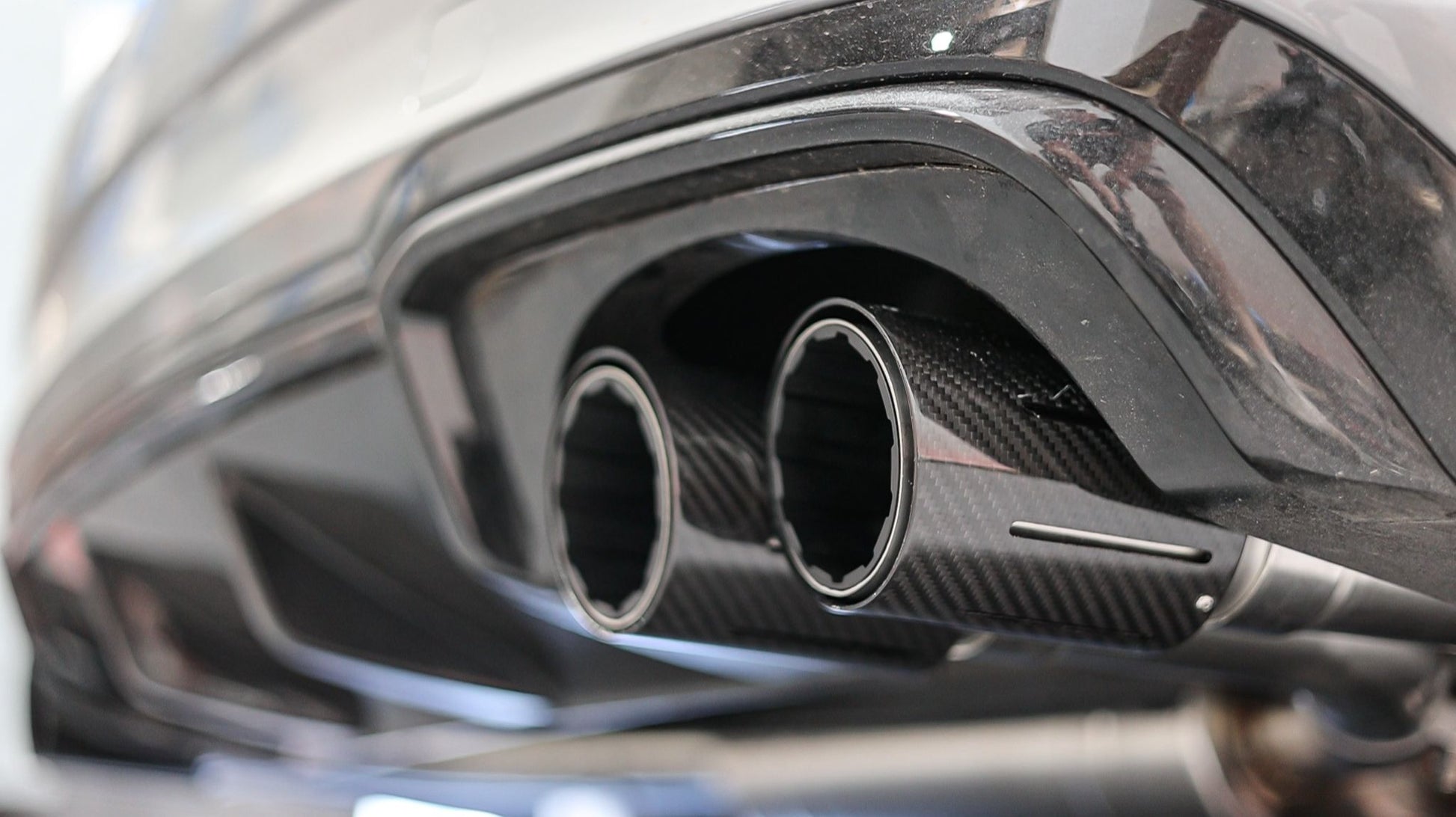 VR Performance Audi RS3 8V Stainless Valvetronic Exhaust System with Carbon Tips