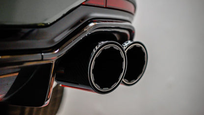 VR Performance Audi RS5 B9 Stainless Valvetronic Exhaust System with Carbon Tips