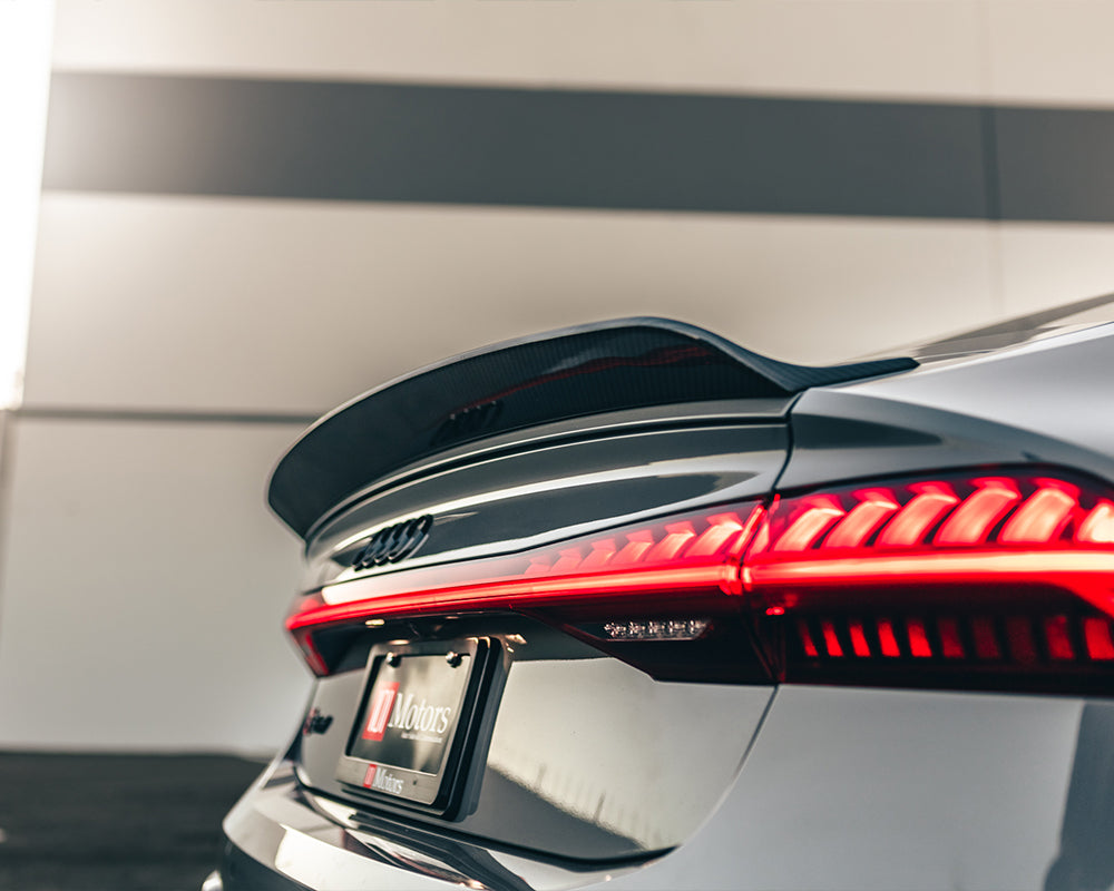 VR Aero Carbon Fiber Rear Trunk Spoiler Audi RS7 C8