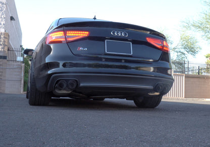VR Performance Audi S4 S5 B9 Stainless Valvetronic Exhaust System with Carbon Tips