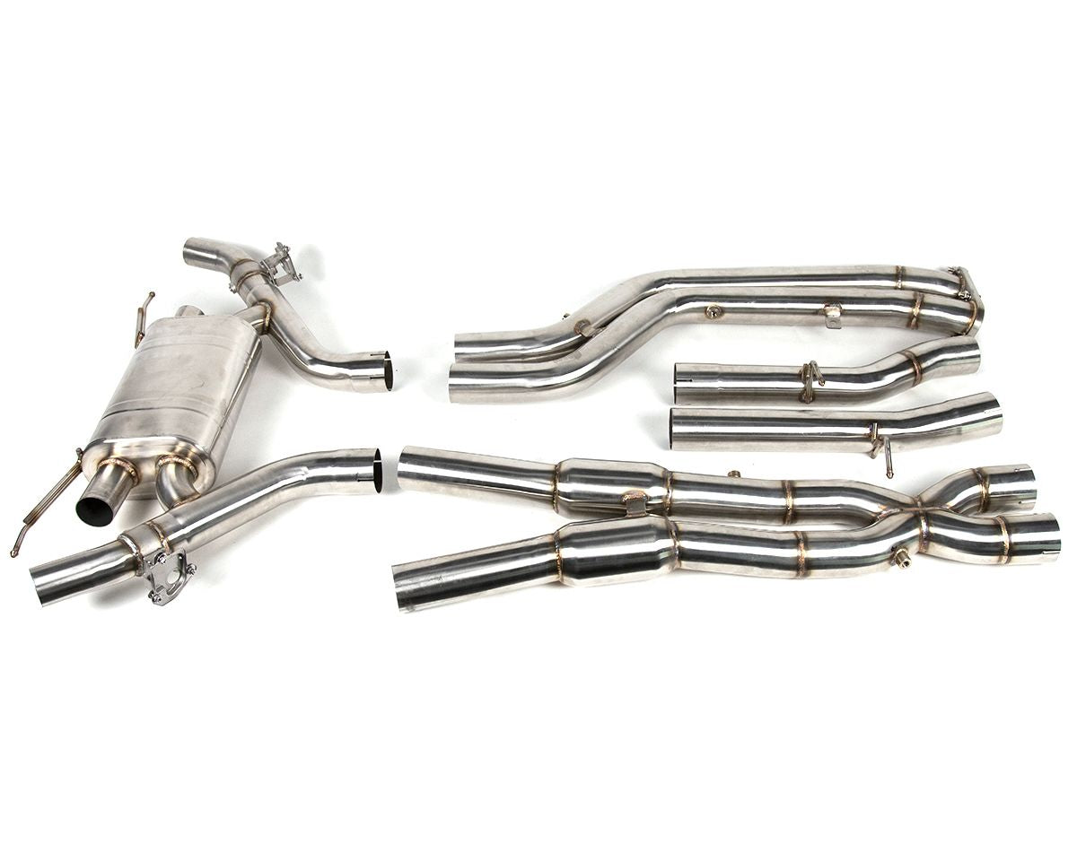 VR Performance BMW X3M X4M Stainless Valvetronic Exhaust System with Carbon Tips - FD Racing