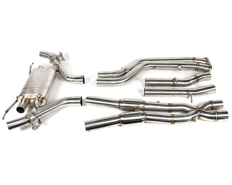 VR Performance BMW X3M X4M Stainless Valvetronic Exhaust System with Carbon Tips - FD Racing