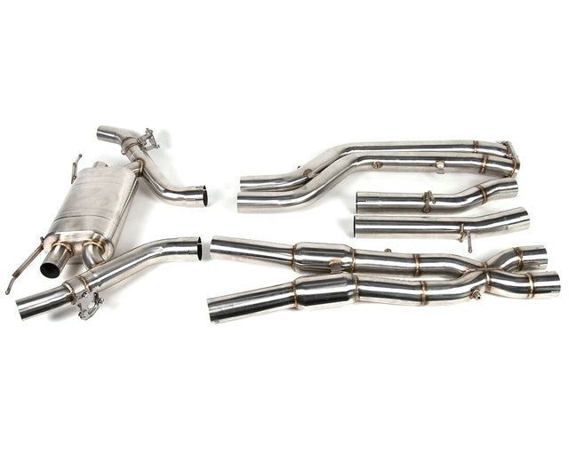 VR Performance BMW X3M X4M Stainless Valvetronic Exhaust System with Carbon Tips - FD Racing