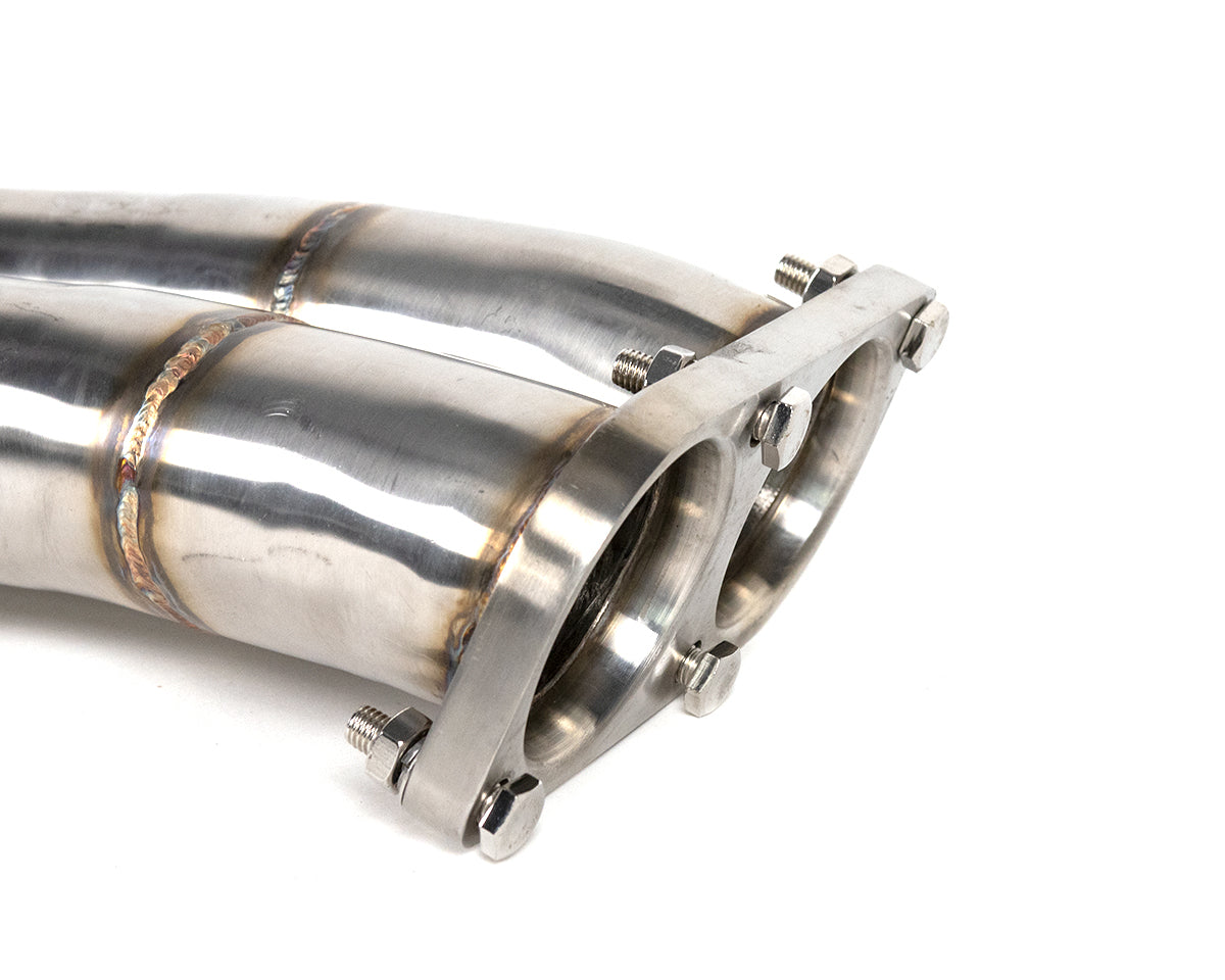 VR Performance BMW X3M X4M Stainless Valvetronic Exhaust System with Carbon Tips