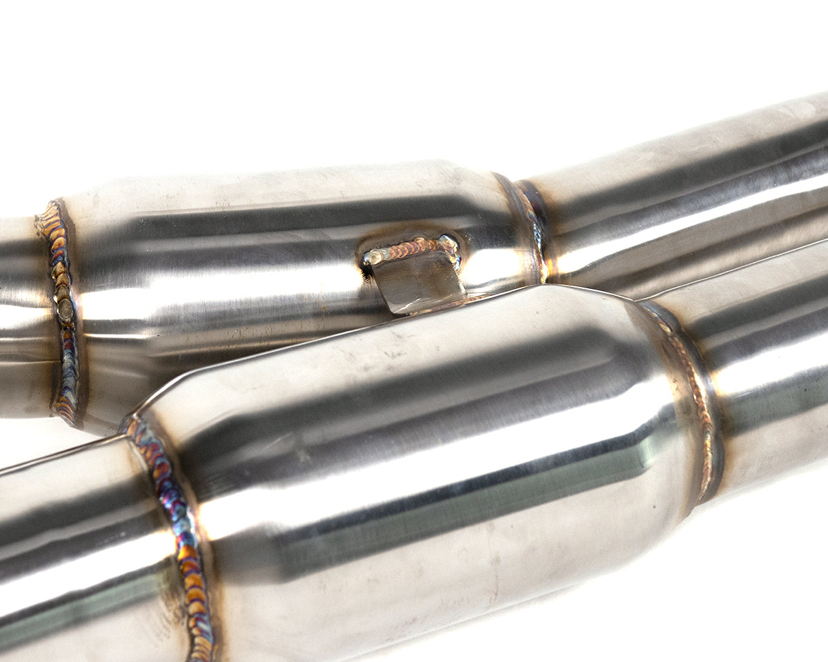 VR Performance BMW X3M X4M Stainless Valvetronic Exhaust System with Carbon Tips