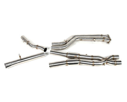 VR Performance BMW X3M X4M Stainless Valvetronic Exhaust System with Carbon Tips