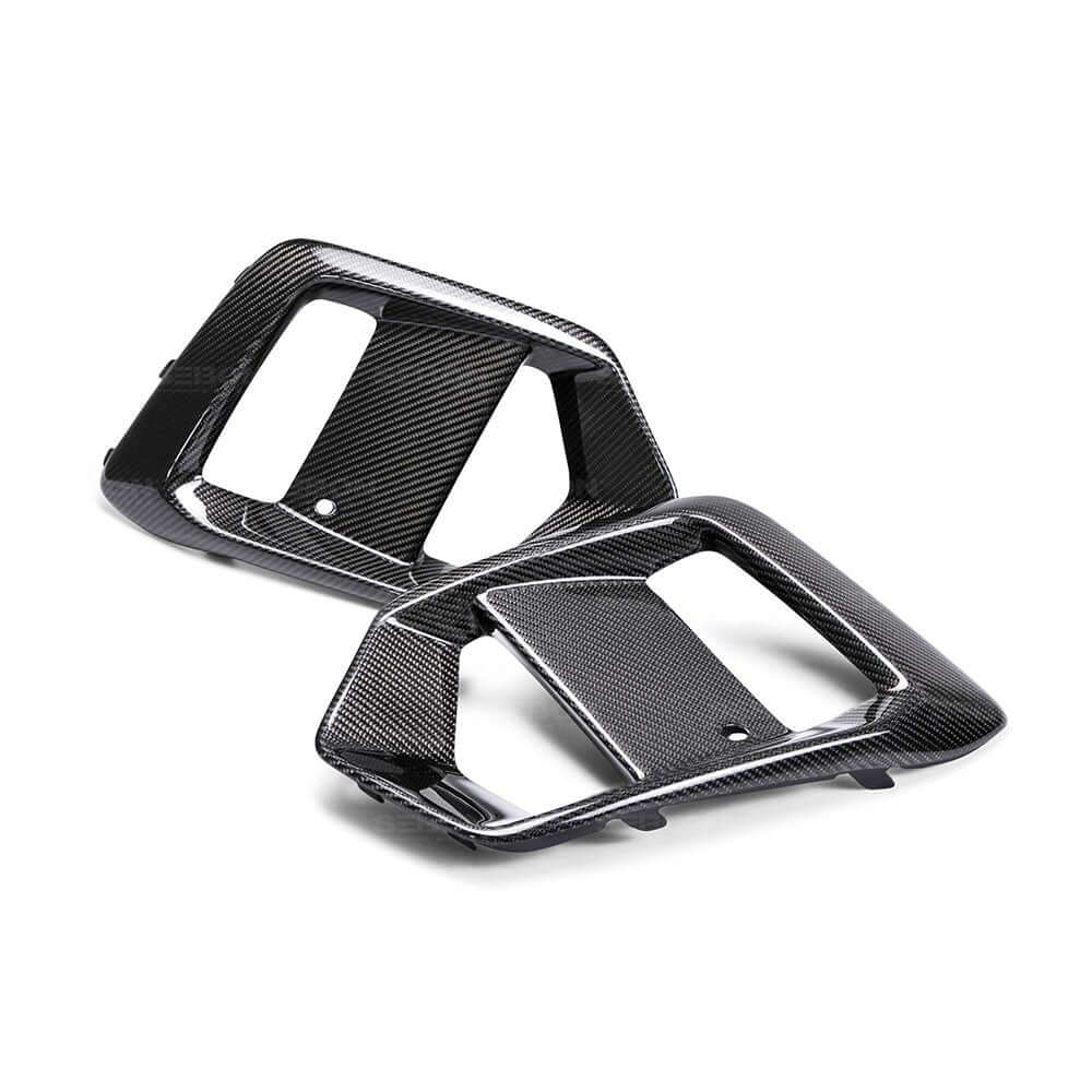 CARBON FIBRE FOG LIGHT SURROUND FOR 2016-2018 FORD FOCUS RS