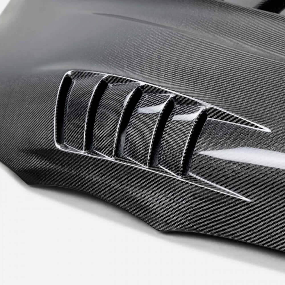 TV-STYLE DOUBLE-SIDED CARBON FIBRE BONNET FOR 2020-2021 TOYOTA GR SUPRA