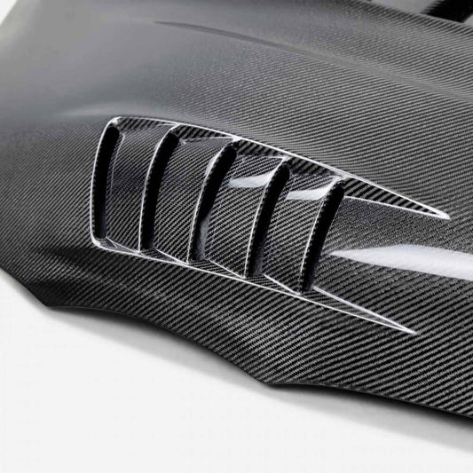 TV-STYLE DOUBLE-SIDED CARBON FIBRE BONNET FOR 2020-2021 TOYOTA GR SUPRA