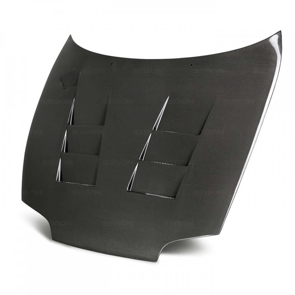 TS-STYLE CARBON FIBRE BONNET FOR 1993-1998 TOYOTA SUPRA