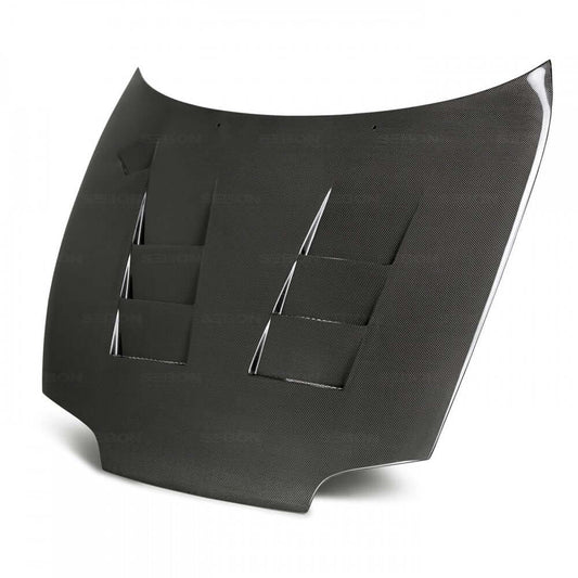 TS-STYLE CARBON FIBRE BONNET FOR 1993-1998 TOYOTA SUPRA