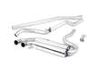 Milltek Downpipe-back Exhaust | Non-resonated Black OEM Style Tips | Audi Coupe UR Quattro 20V Turbo A3 1989-1991 - FD Racing