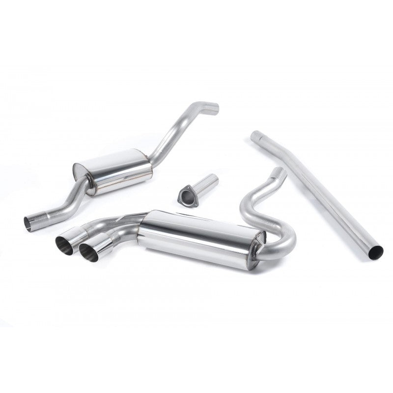 Milltek Classic Downpipe Back Exhaust | Audi Coupe UR Quattro 10V Turbo A3 1981-1989 - FD Racing