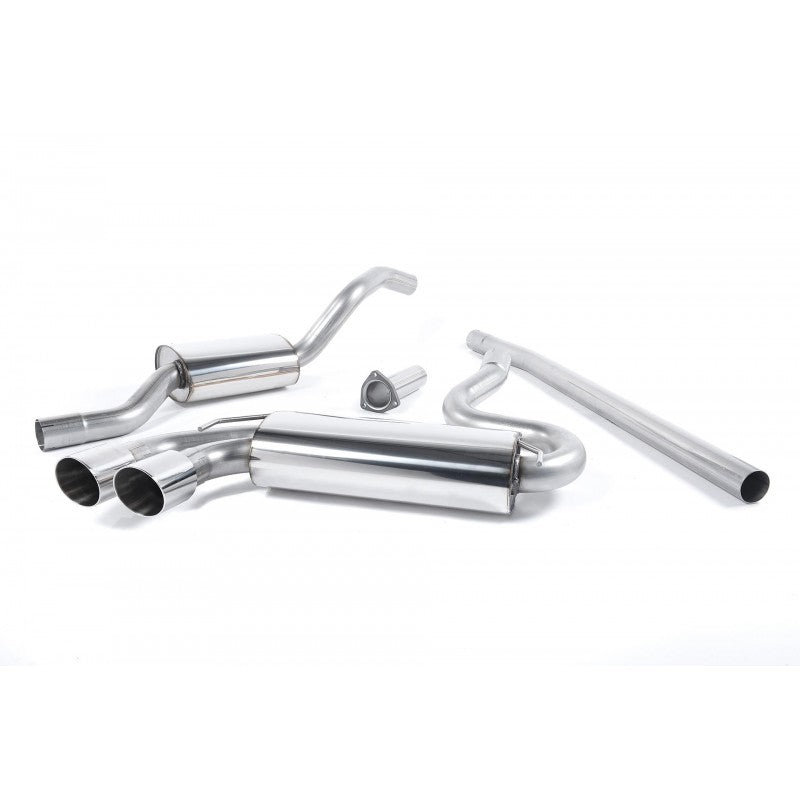 Milltek Classic Downpipe Back Exhaust | Audi Coupe UR Quattro 10V Turbo A3 1981-1989 - FD Racing