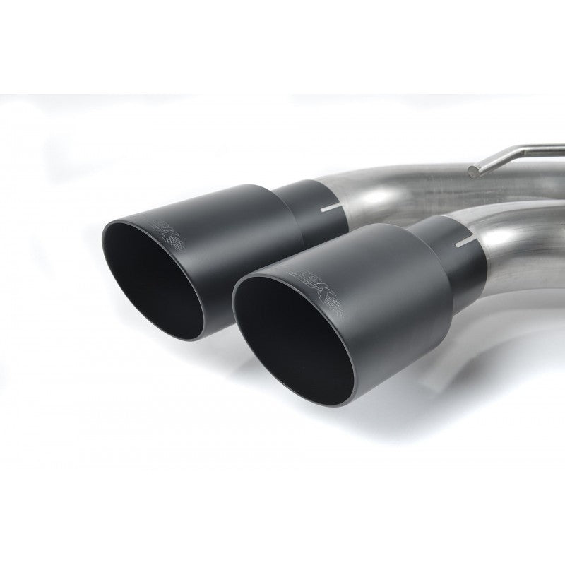 Milltek Downpipe-back | Resonated Black OEM-Style Exhaust | Audi Coupe UR Quattro 10V Turbo A3 1981-1989 - FD Racing