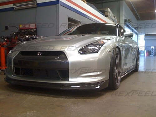 Rexpeed Nissan GTR Carbon Zele Style Splitter