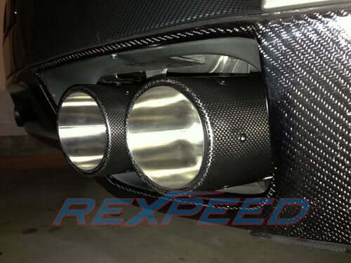 Rexpeed Carbon Exhaust Tips - FD Racing