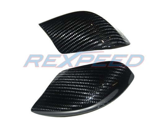 Rexpeed Nissan GTR Carbon Fibre mirror cover in Matte