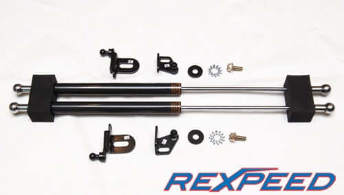 Rexpeed Carbon Hood Dampers Euro JDM