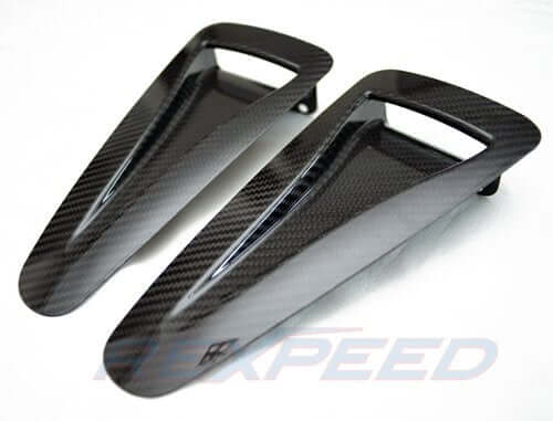 Rexpeed GTR Carbon Naca Ducts-Gloss