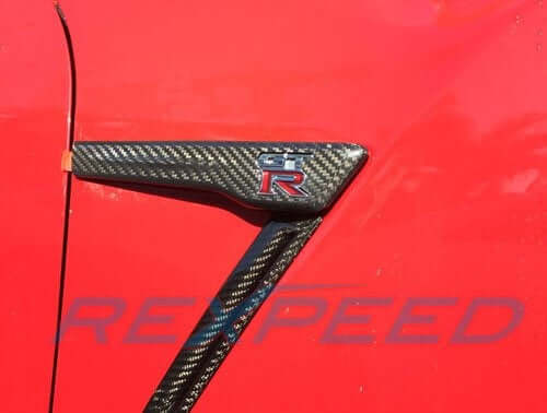 Rexpeed 2015+ Dry Carbon Emblem Covers Gloss - FD Racing