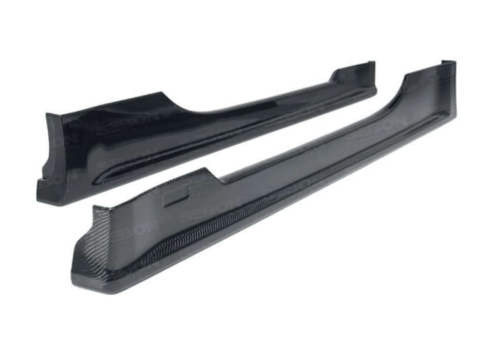 TT-STYLE CARBON FIBER SKIDE SKIRTS FOR 2002-2008 NISSAN 350Z