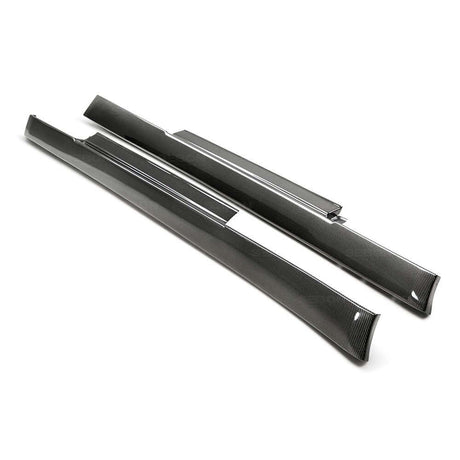 OEM-STYLE CARBON FIBRE SIDE SKIRTS FOR 2009-2016 NISSAN GT-R