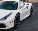 VR Forged D01 Wheel Package Ferrari 488 20x9.0 21x12 Gloss Black - FD Racing