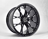 VR Forged D01 Wheel Package Ferrari 488 20x9.0 21x12 Gloss Black - FD Racing