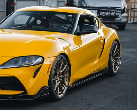 VR Aero Carbon Fiber Side Skirts Toyota A90 Supra 2020+